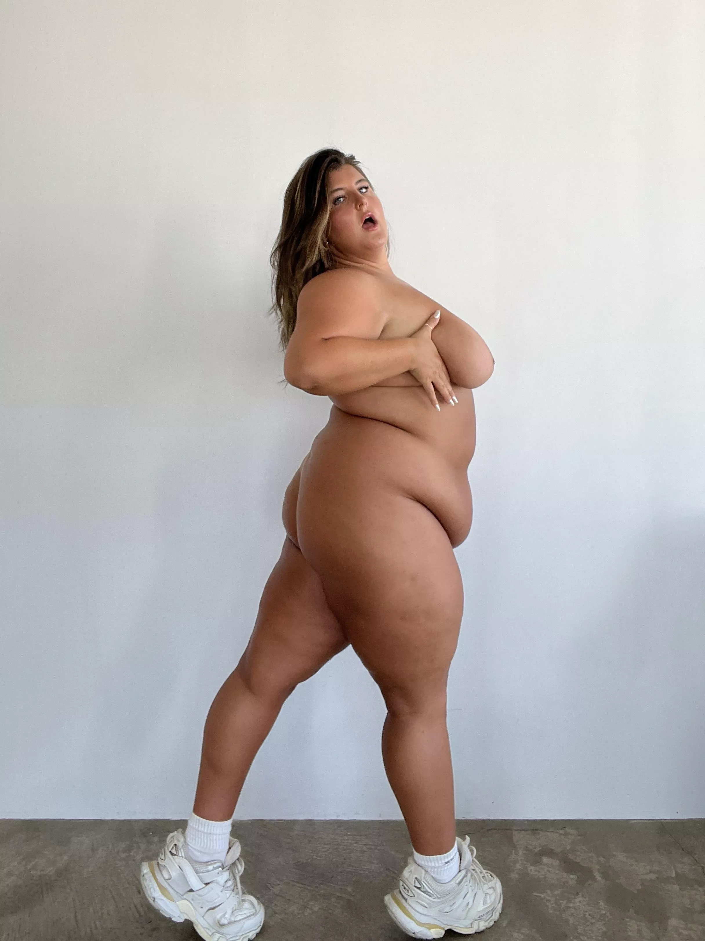 What would you do if I walked past you like this?