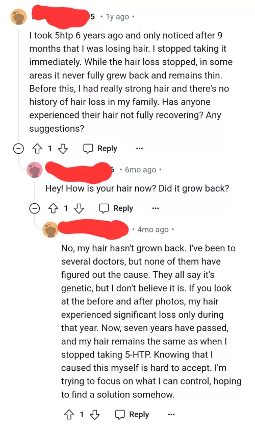 When I read such posts, I really wonder whether some supplements really cause hair loss or not