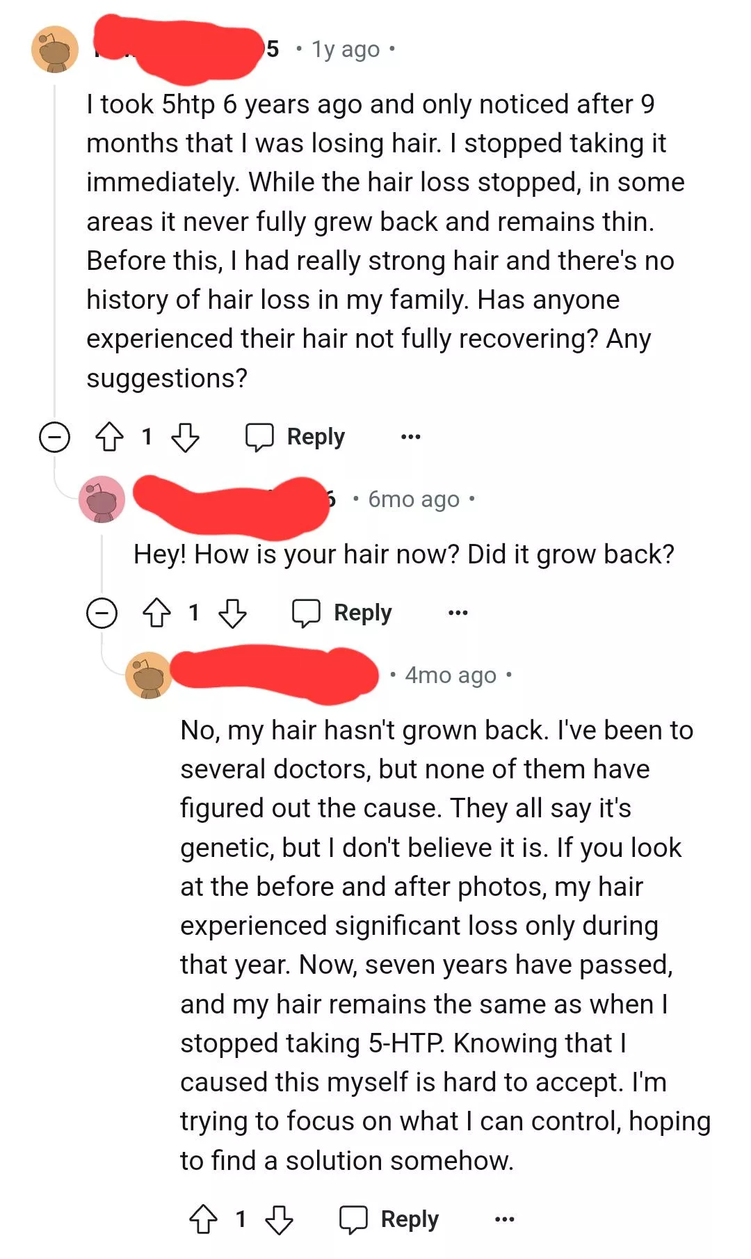 When I read such posts, I really wonder whether some supplements really cause hair loss or not