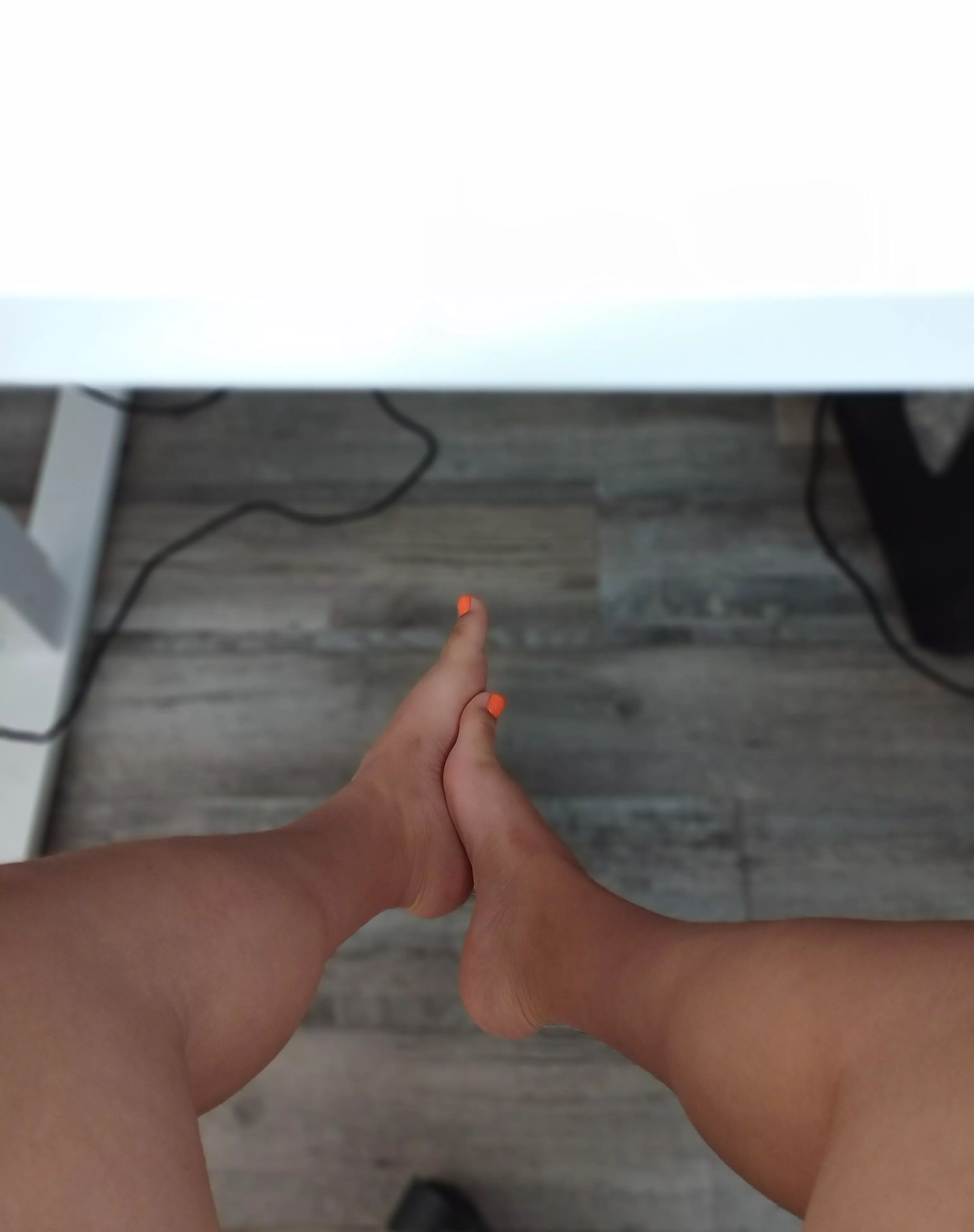 Who wants to be under my desk?