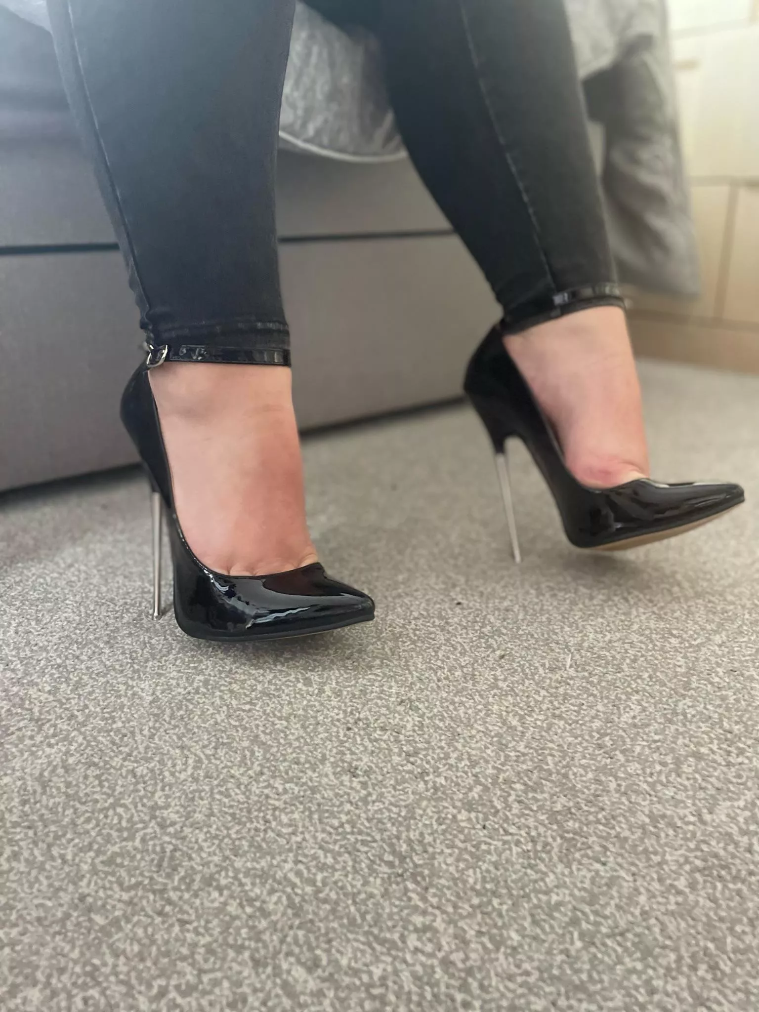 Wife’s highest heels 