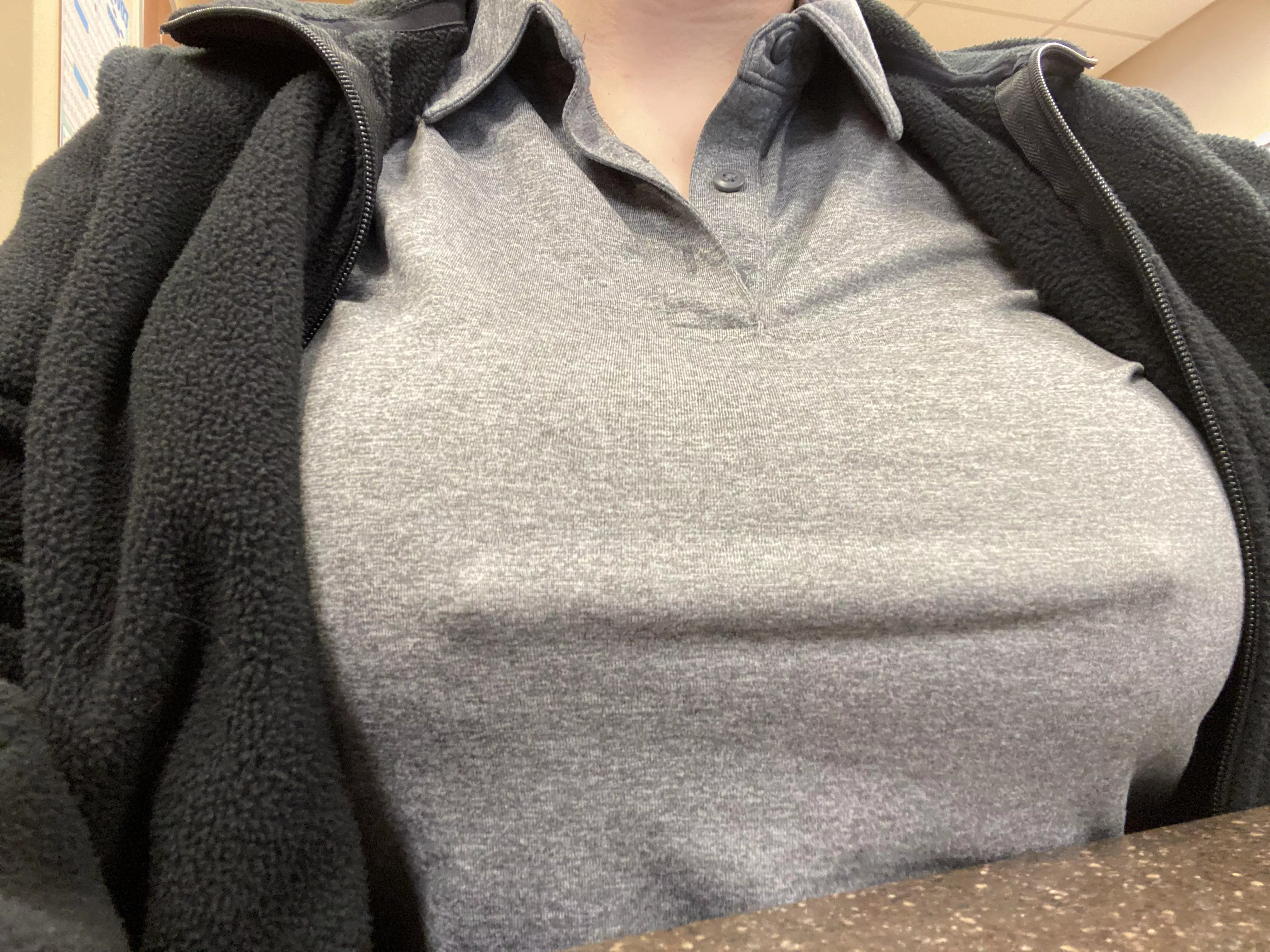 Working in a clinic can be so boring. Sometimes I gotta spice it up. 😏