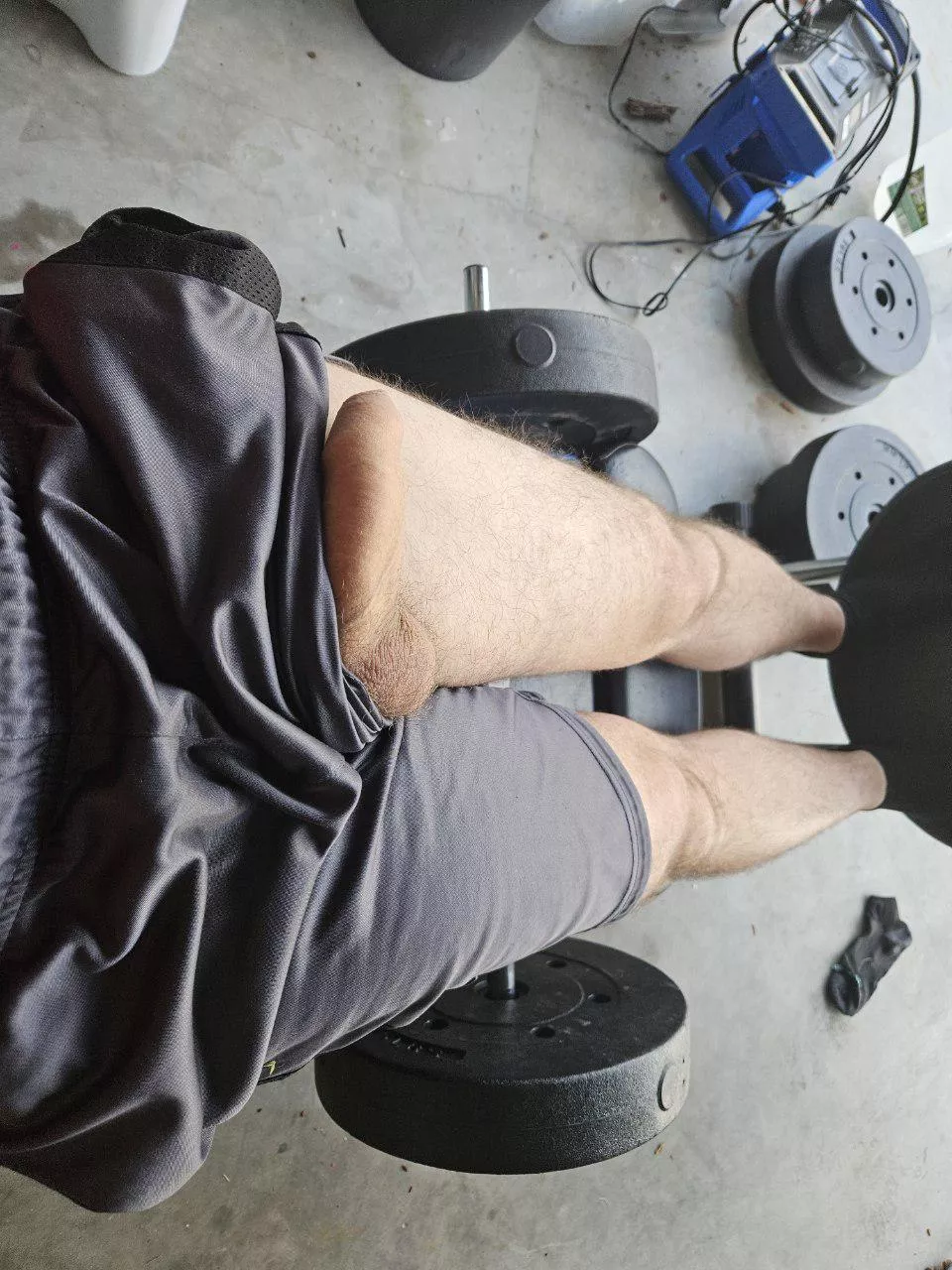 Workout from home right now.