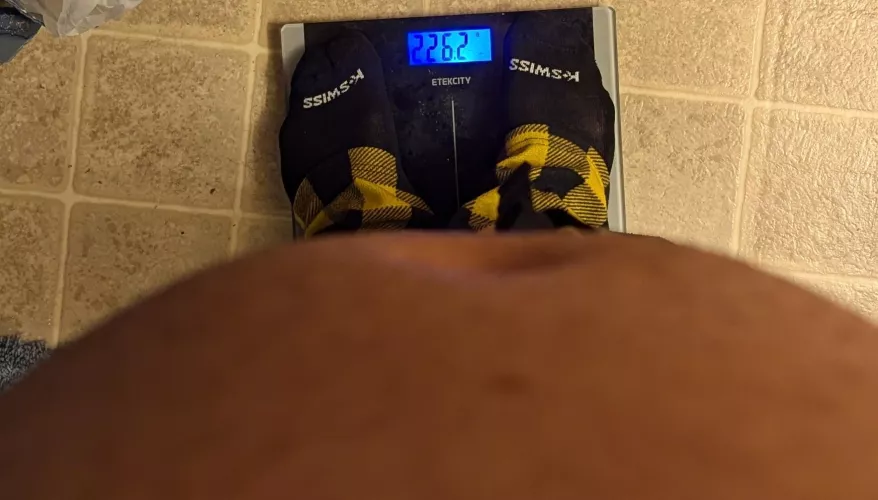 You can tell the regains are serious when you're up 6 pounds in almost as many days 