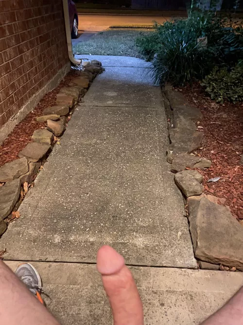 You drive by and see this. What are you doing? Age 55