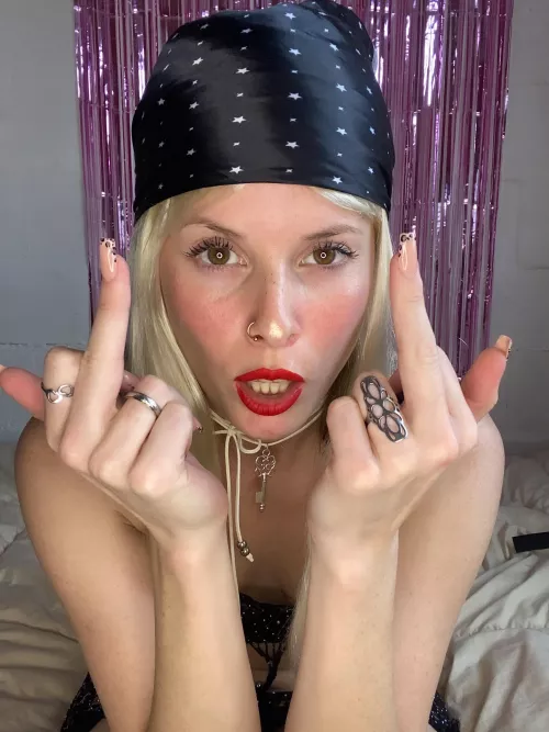 You're a usable, disposable piece of shit.