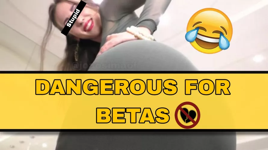 You're my stupid slave and you need to stay on the floor looking at me.