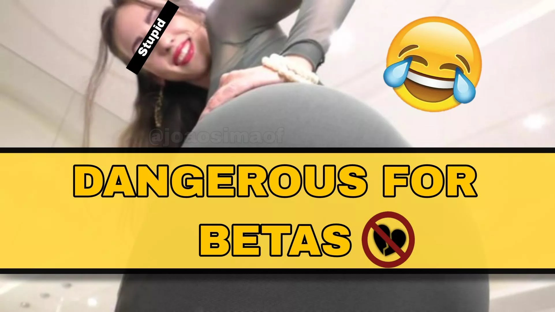 You're my stupid slave and you need to stay on the floor looking at me.