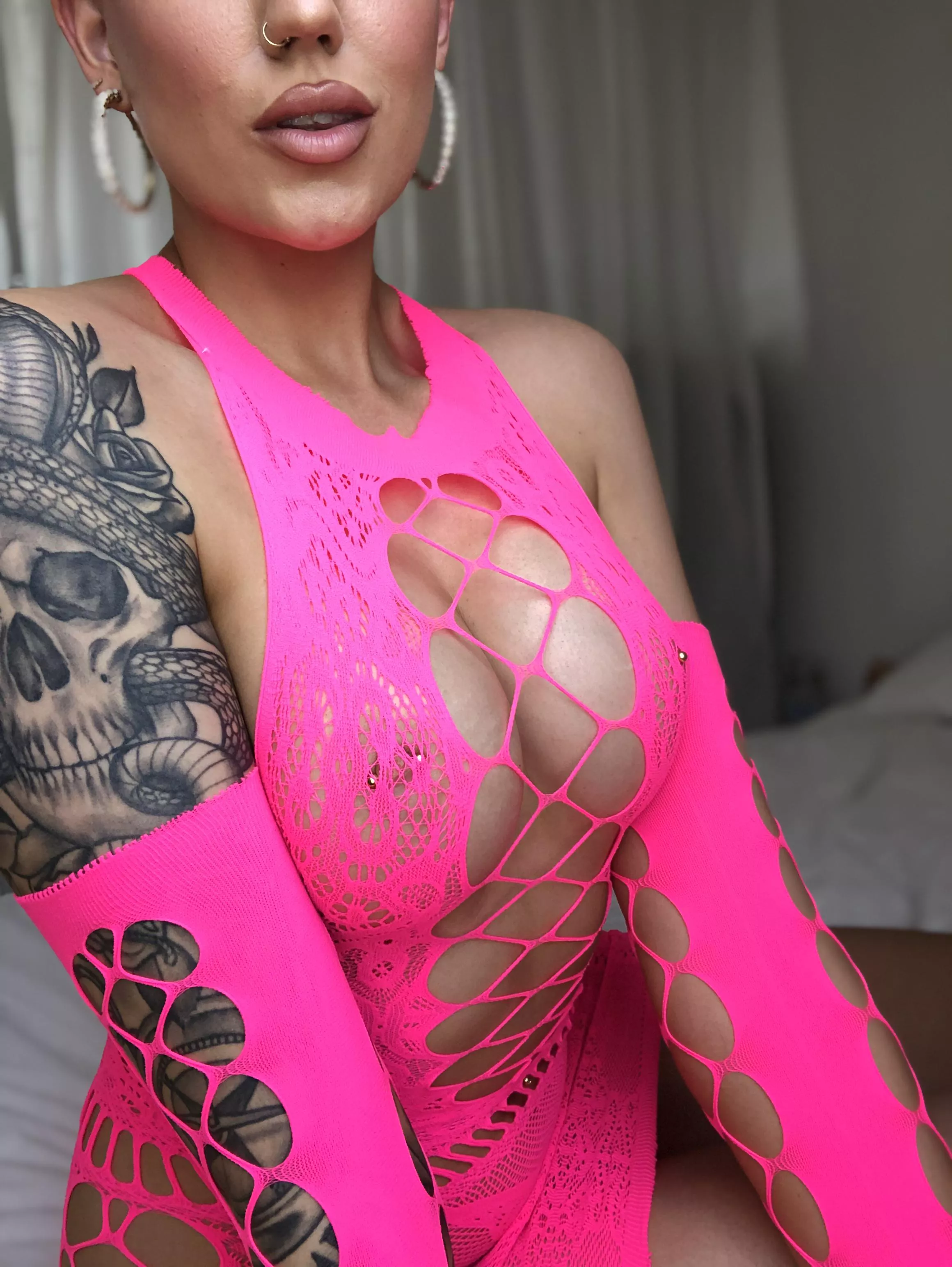 a  little see through 