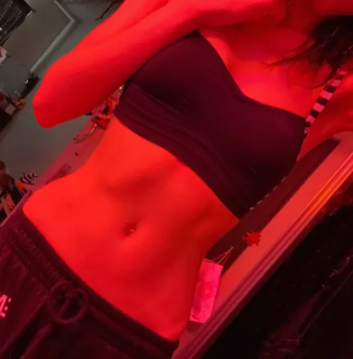 after shower midriff 🧼