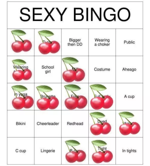 As close to bingo as it comes!