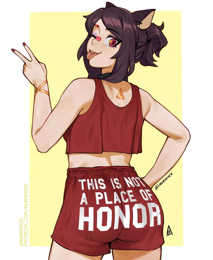 Ascari in some Silly Shorts [FF OC]