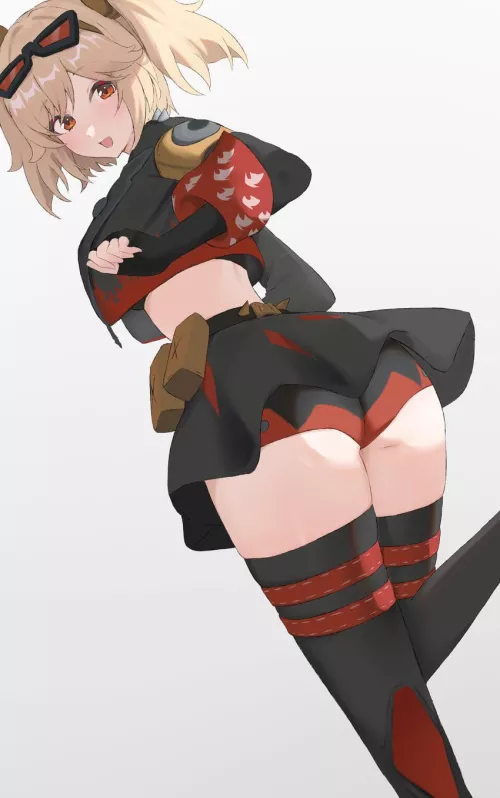 Beautiful Burnice from Behind [ZZZ]