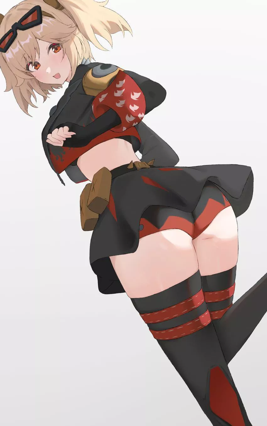 Beautiful Burnice from Behind [ZZZ]