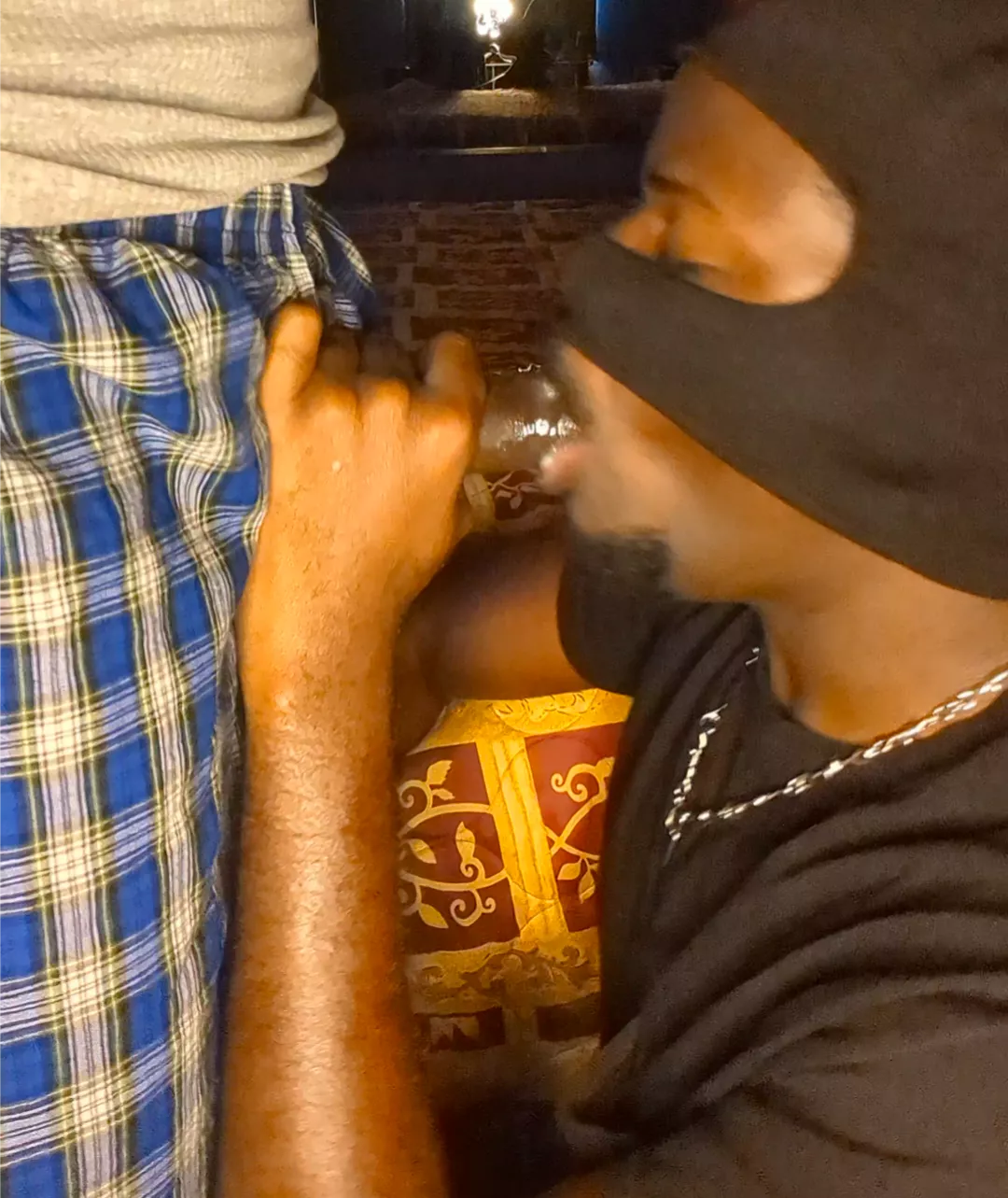 Can I swallow your nut? 