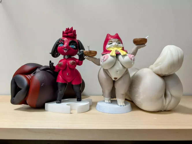 Cherry and Grammeowster (by GeneralButa)