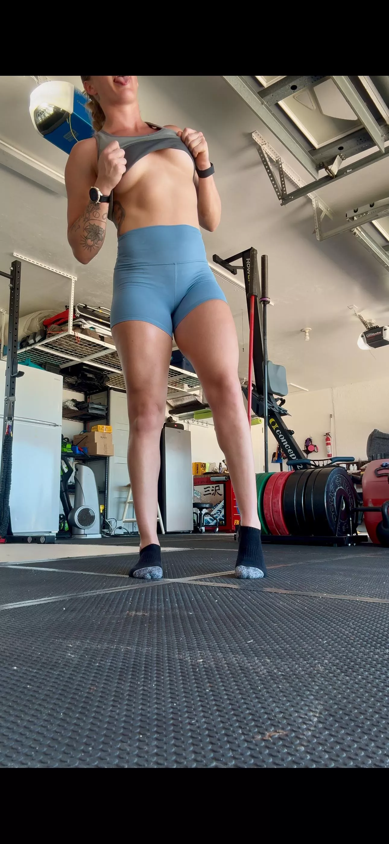 Do I look fit here be honest (oc)