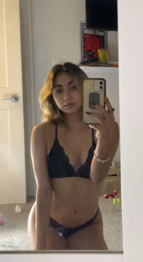 Do i look good in black lingerie? 