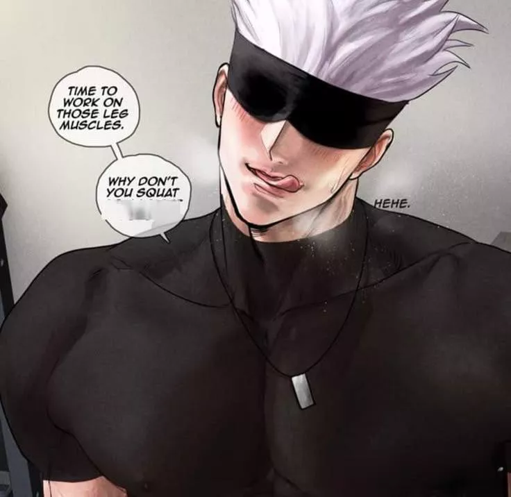 does anyone have the gojo workout comic?