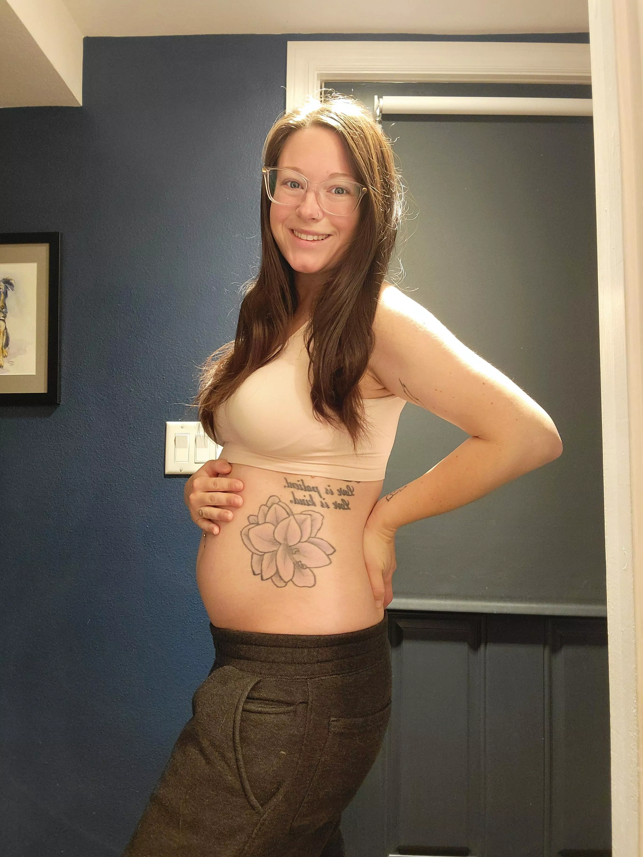 Does my pregnant body get you hard?