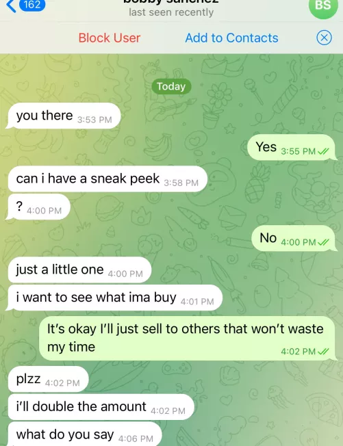 Don’t be like this guy, we’re a chill couple but people like this suck😝 