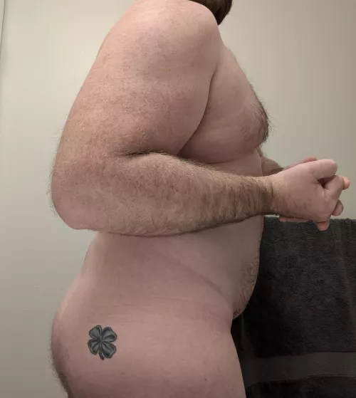 Eat my bear (bare?) ass? 