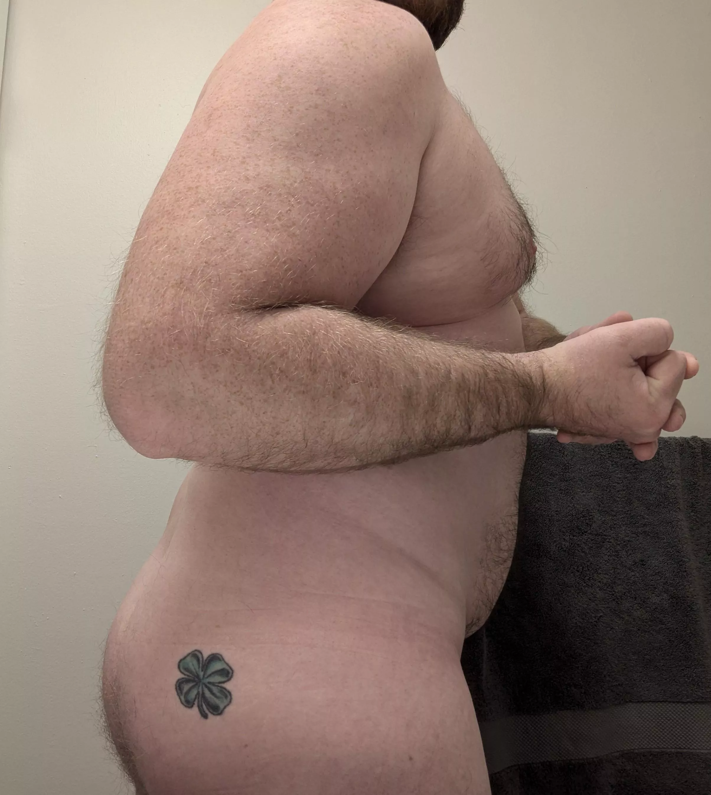 Eat my bear (bare?) ass? 