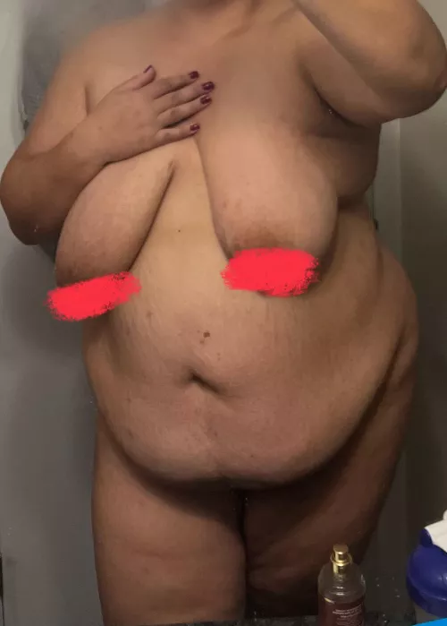 Feeling myself after my shower