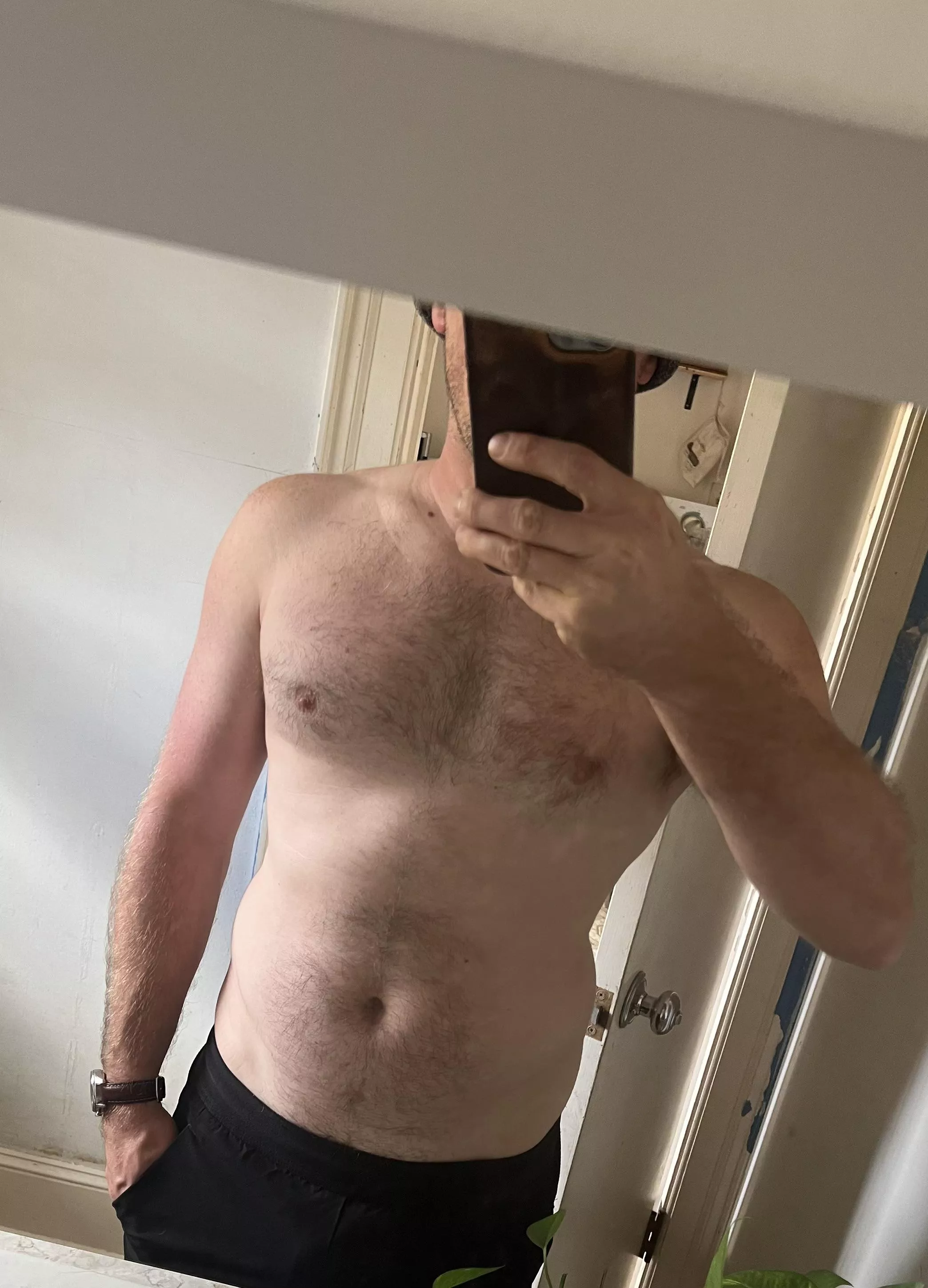 Forgot to post my photo after my mile tonight!