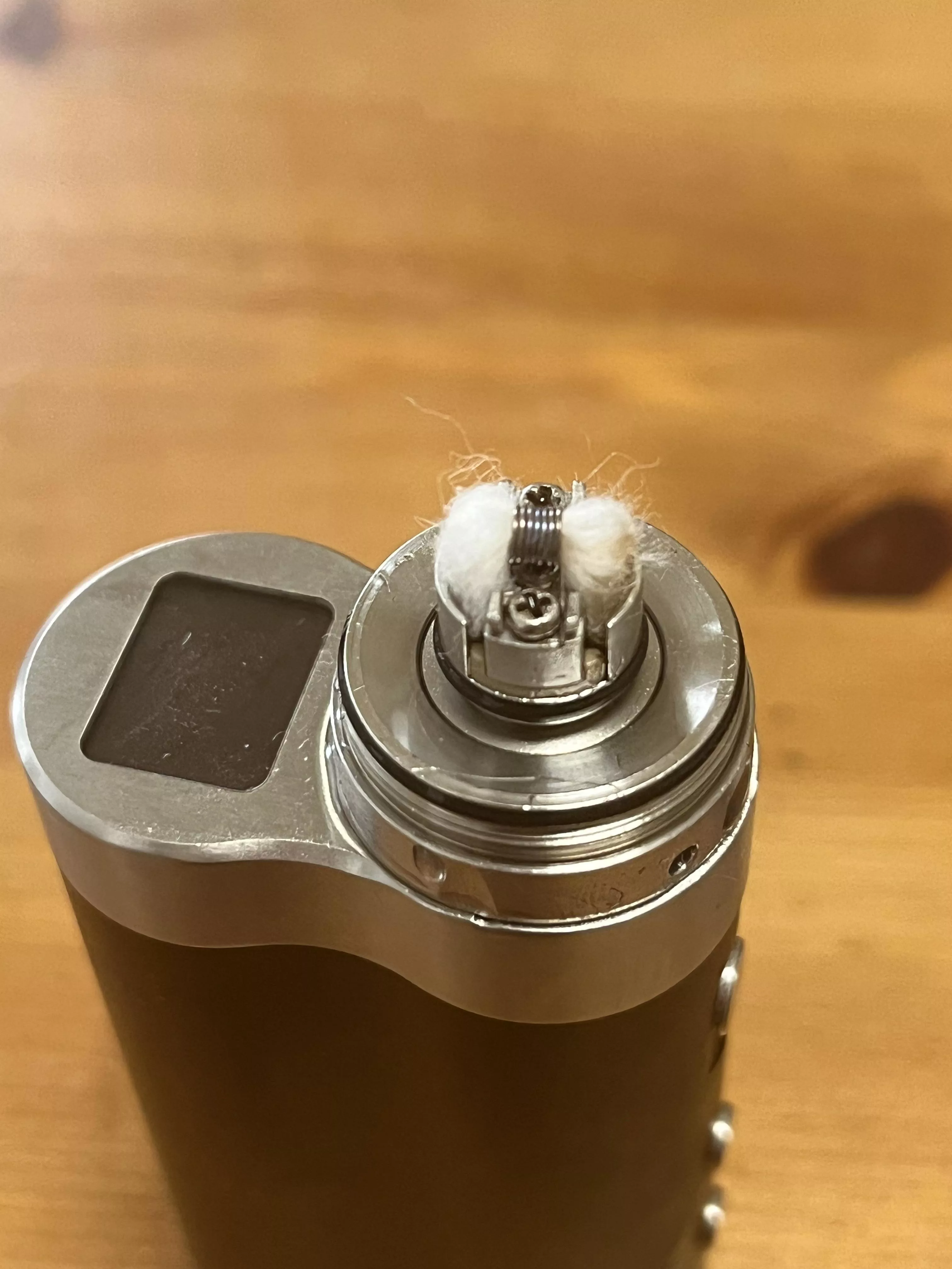 Fresh new build and wick on my kayfun lite