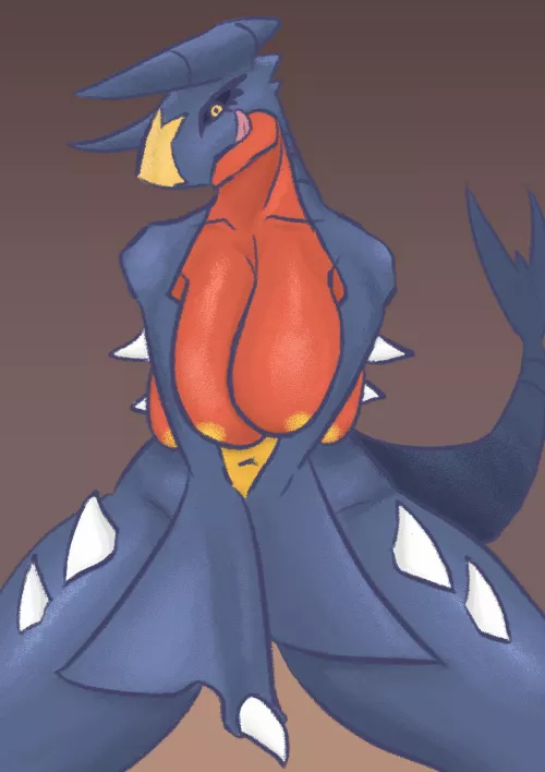 Garchomp wants some private time.