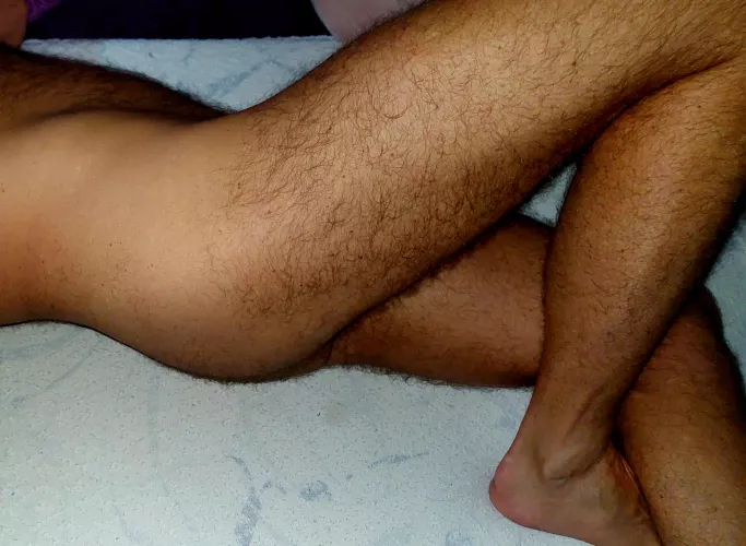 Getting ready for the massage