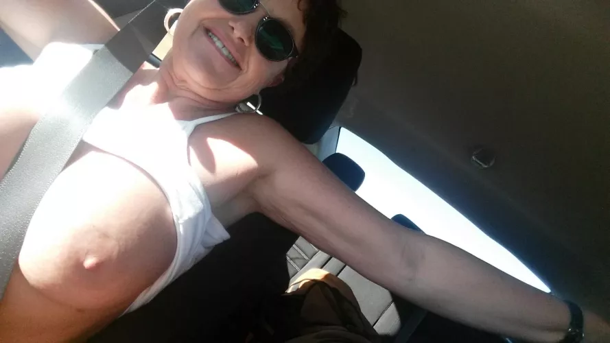 GILF with big tits