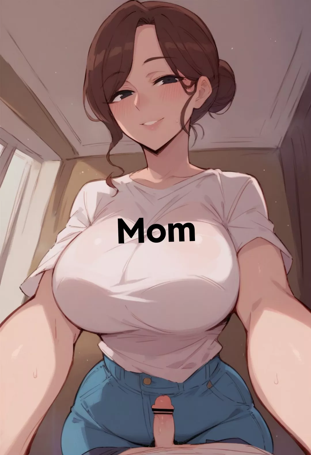 Hey son you want see your mom blacked and destroyed by them?