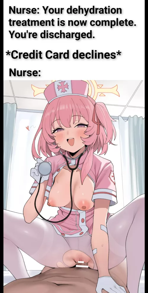 Hospitalized again thanks to Nurse