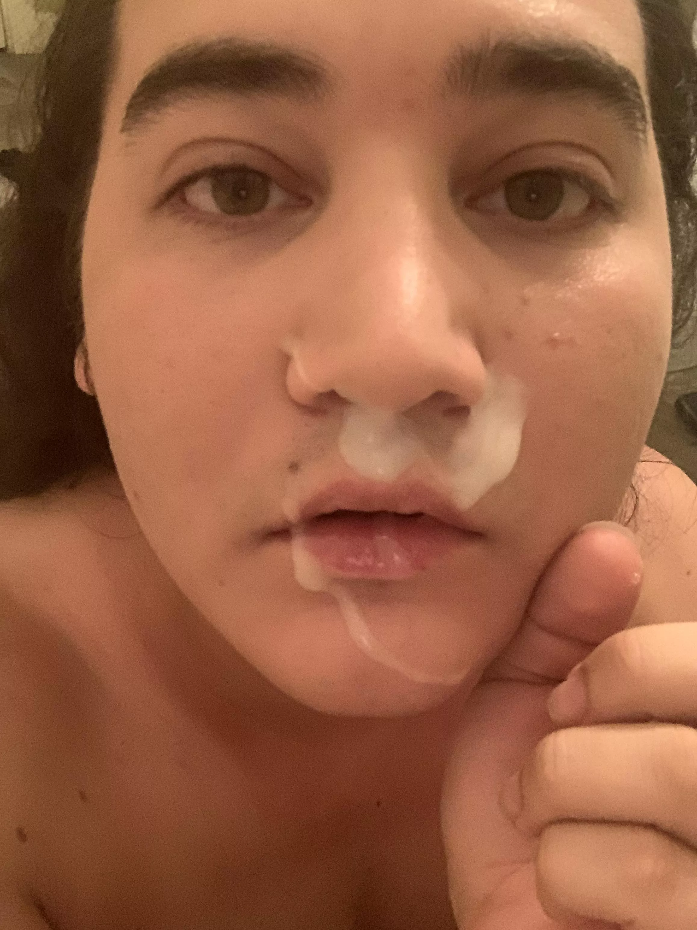 Houston sissy enjoying her reward 💋 who wants to add more?