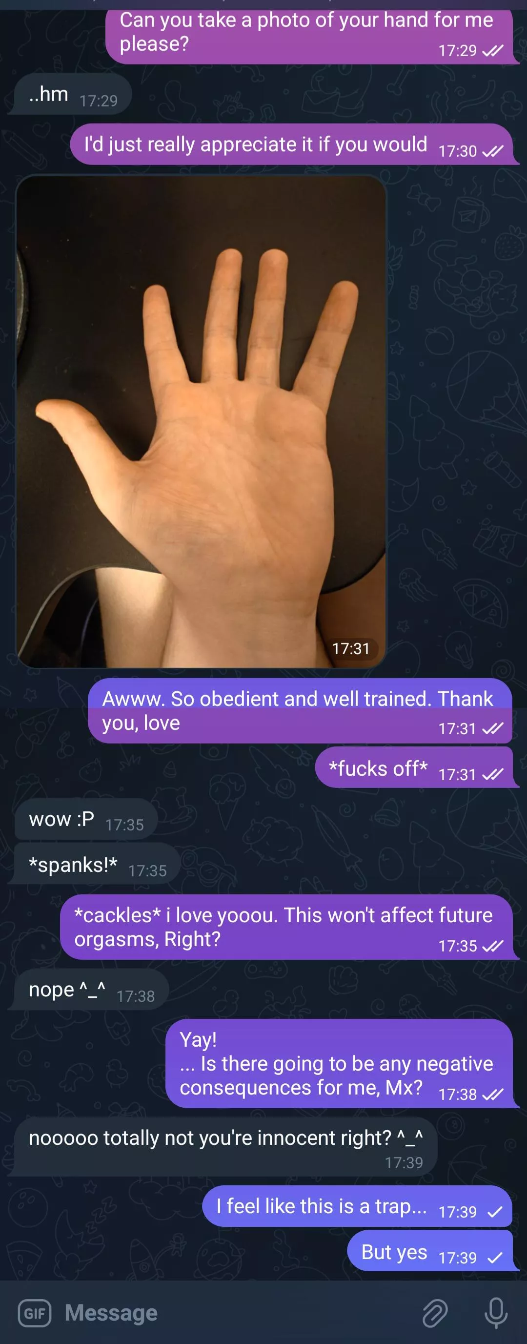 I feel like I may have erred... 