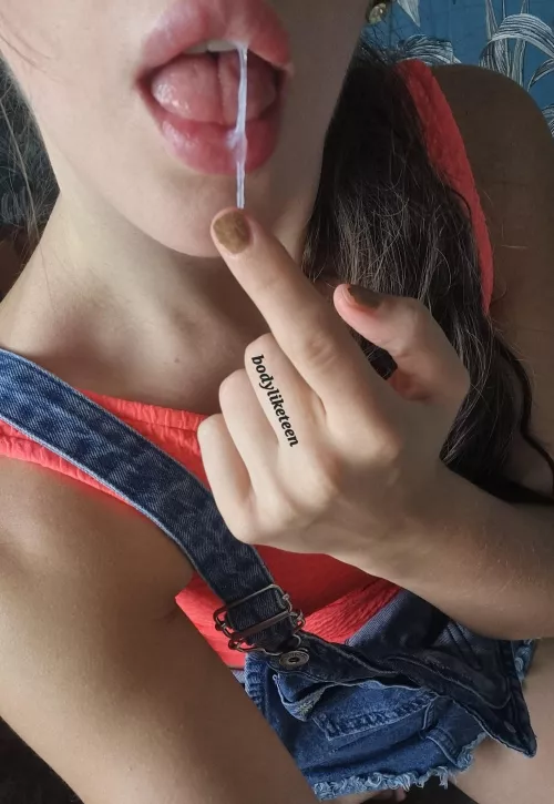 I love eating my own juices 🤤