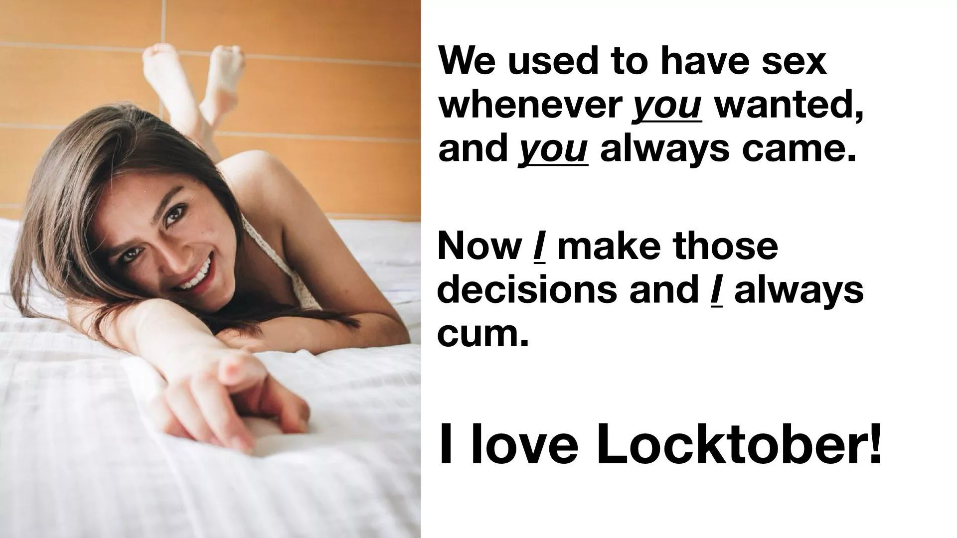 I love Locktober 