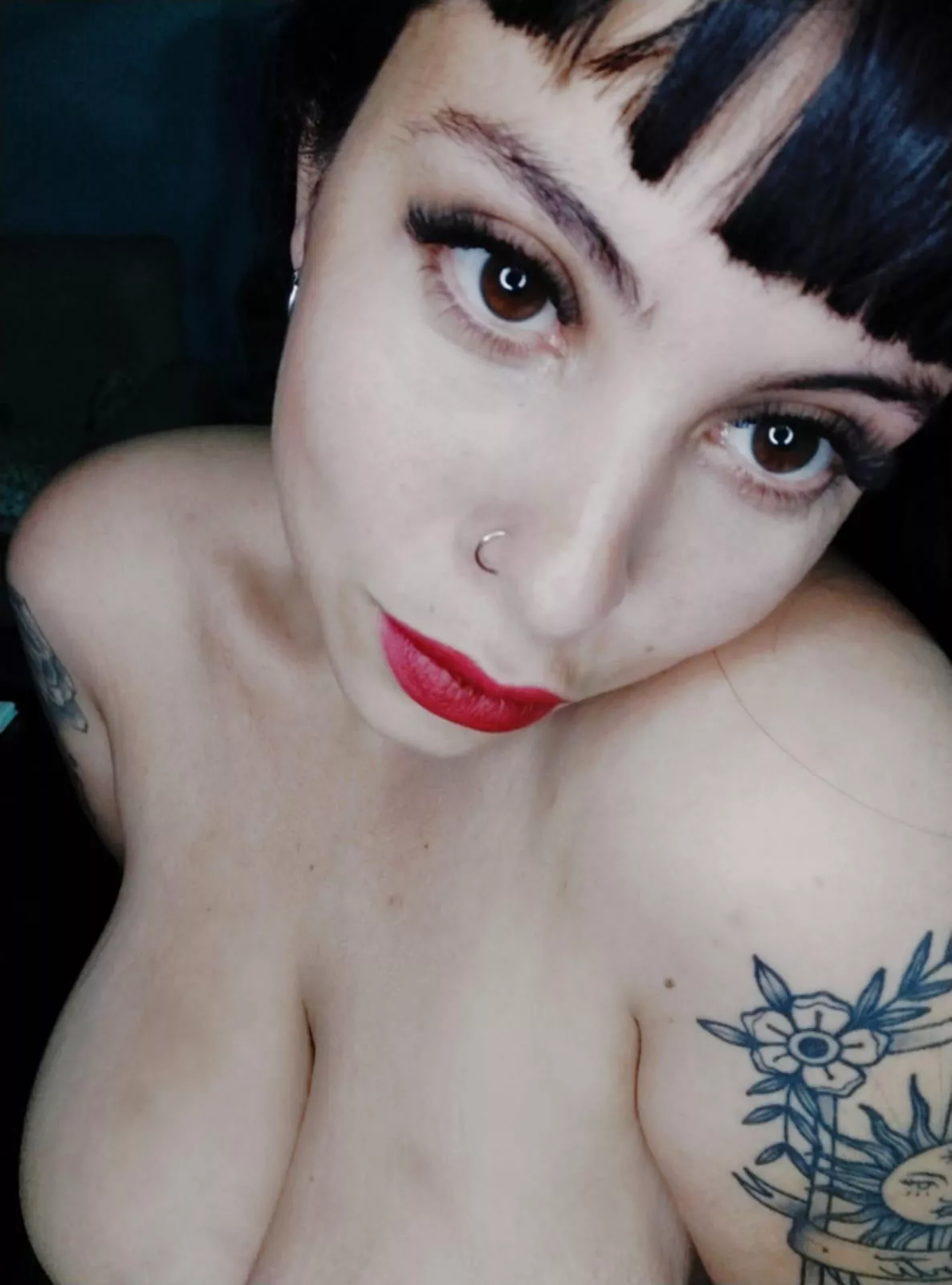 I want you to tell me where you would like me to put my red lips