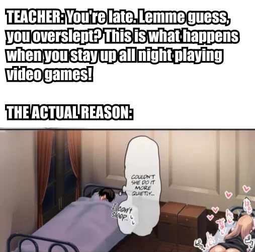 I'd like to see you deal with the things I have to every night