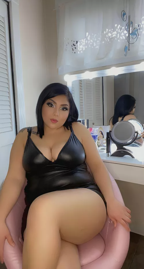 I'd rather spread my legs then cross them like a lady