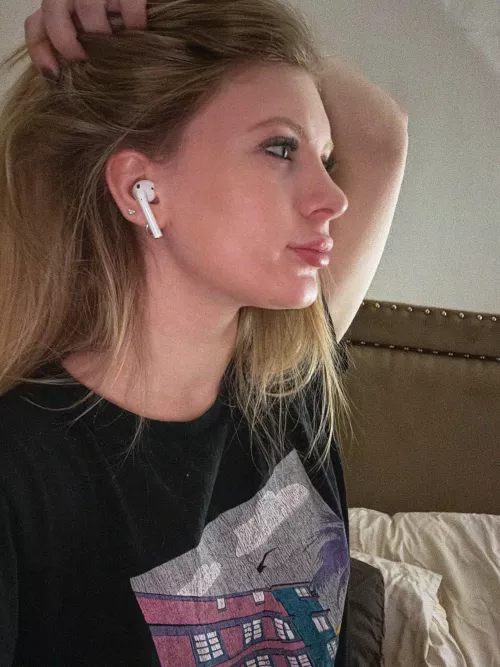 if im holding my hair like this.  what do you think i want to do?