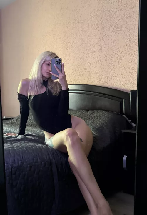 In a burst of passion, I looked into my own eyes in the mirror, our gazes meeting in a perpetual dance of desire as we explored the depths of our own carnal desires together