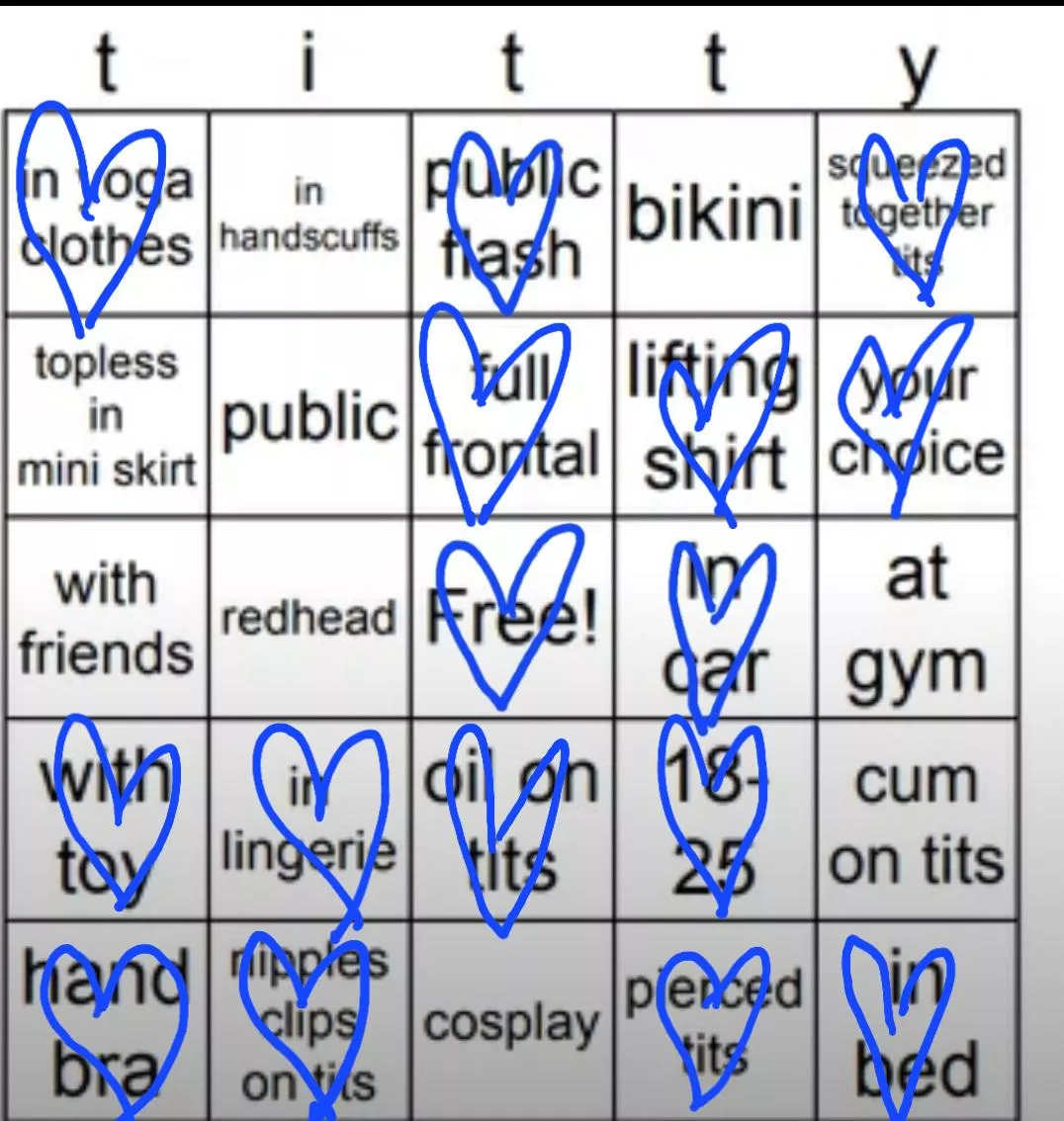 It's my birthday! 36male let's finish covering this bingo card!
