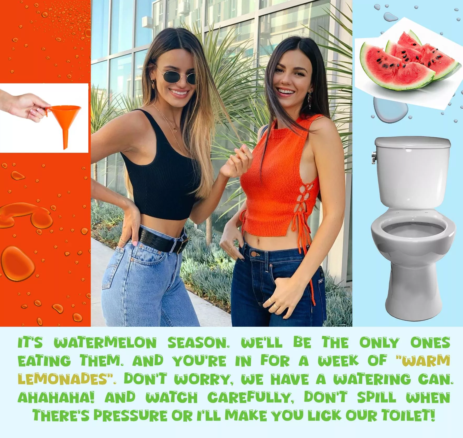 it's watermelon season