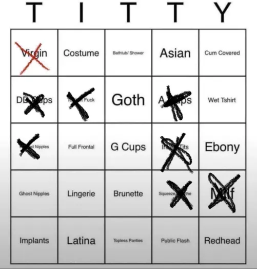 ladies please help me fill out the rest of my card?