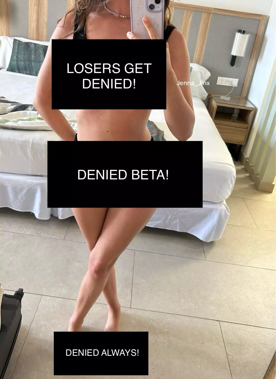 Loser betas always get denied the goodies OC
