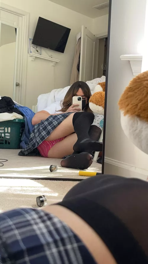 love being a schoolgirl! 