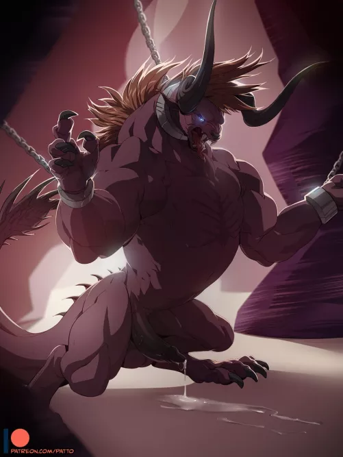 [M] Behemoth, Final Fantasy (by patto)